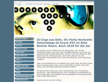 Tablet Screenshot of dj-ingo.info